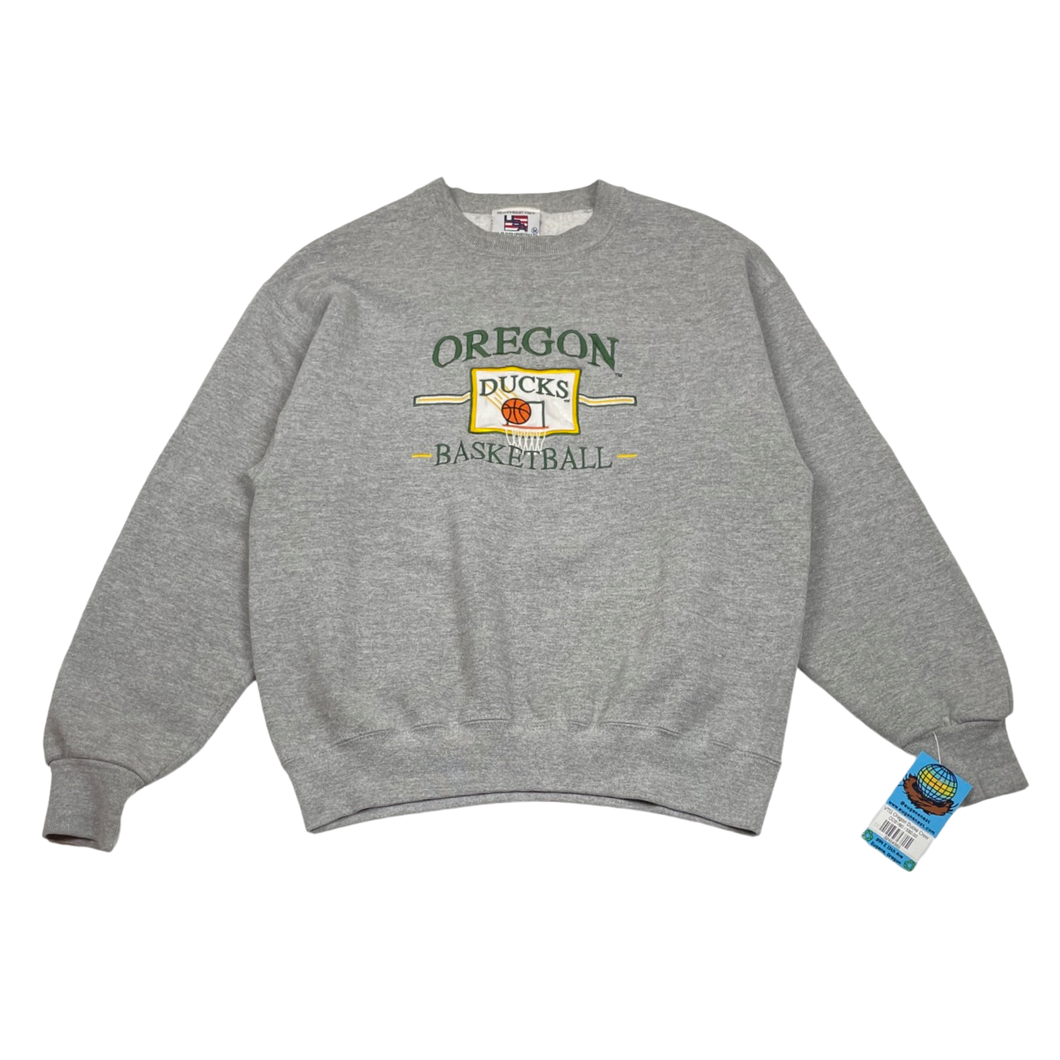 '90s Oregon Ducks Basketball Crewneck