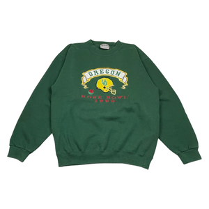'95 Oregon Ducks Rose Bowl Embroidered Crewneck