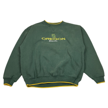 Load image into Gallery viewer, &#39;90s Oregon Ducks Embroidered Crewneck
