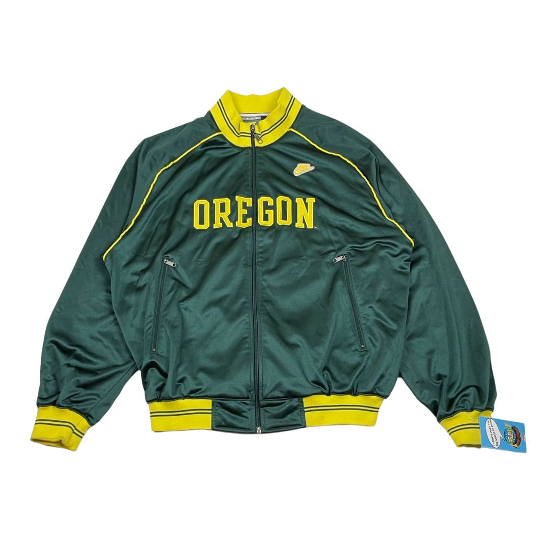 '00s Oregon Ducks Zip Up Track Jacket