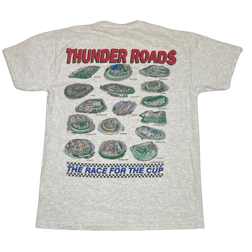'90s Thunder Roads Race Track Tee