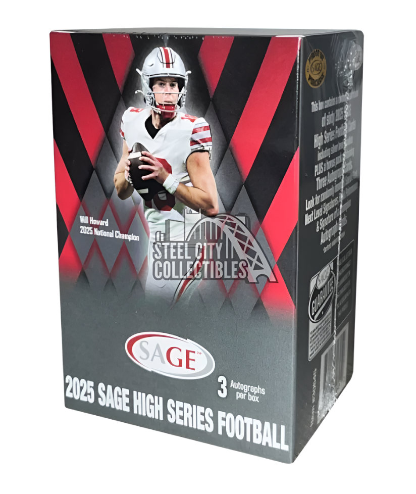 2025 Sage High Football Cards Blaster Box