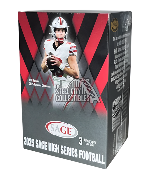 2025 Sage High Football Cards Blaster Box