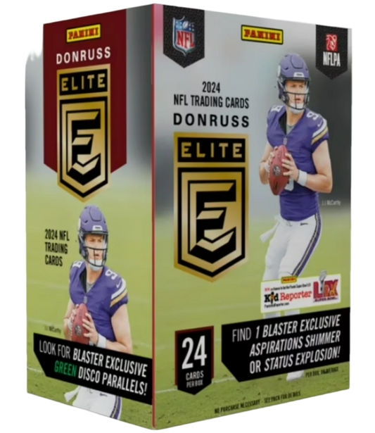 2024 Panini Donruss Elite Football Cards Blaster Box