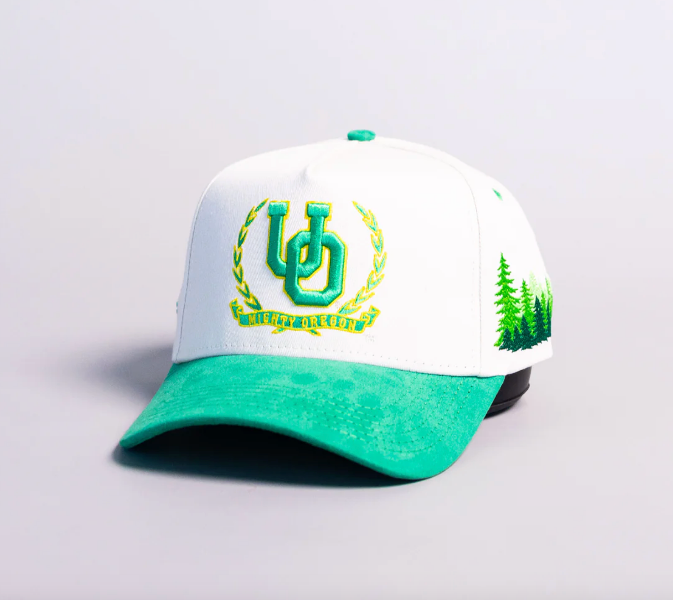 Oregon UO Treeline / Cream & Green Suede