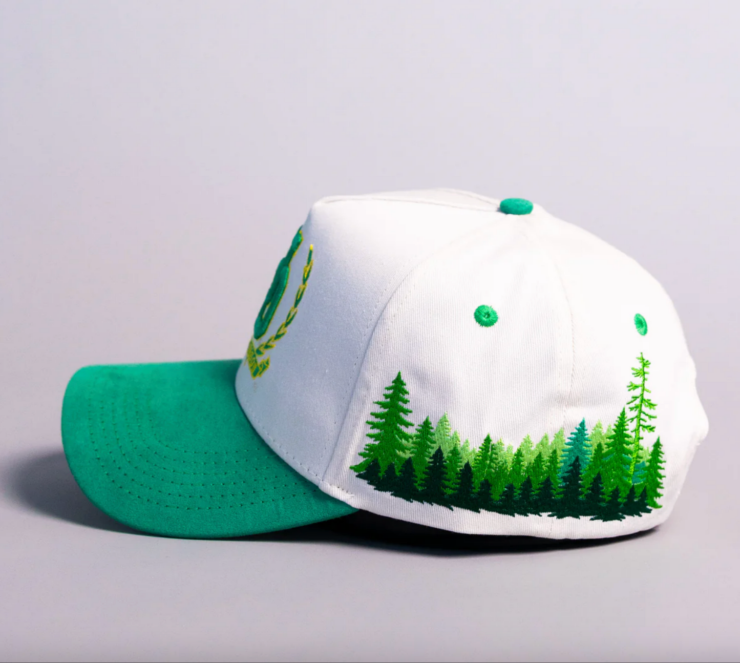 Oregon UO Treeline / Cream & Green Suede