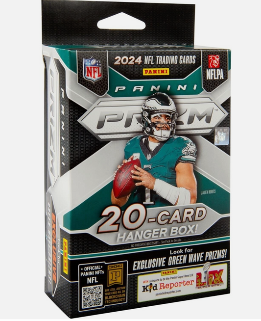 2024 Panini Prizm Football Trading Cards Hanger Box