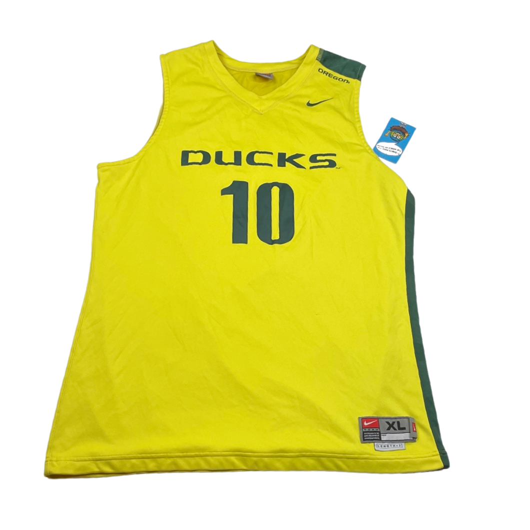 '00s Oregon Ducks #10 Basketball Jersey