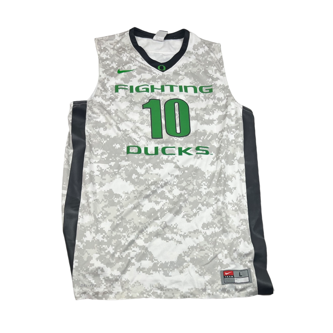 '00s Oregon Ducks #10 Basketball Jersey